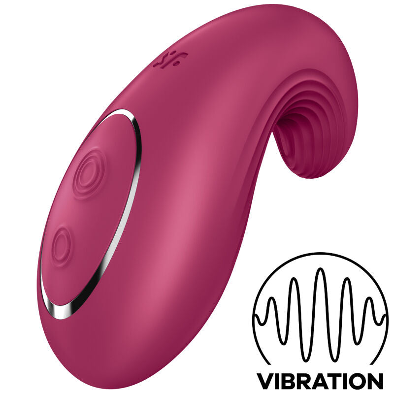 Vibrador  Satisfyer Dipping Delight  Lay-On - Rojo