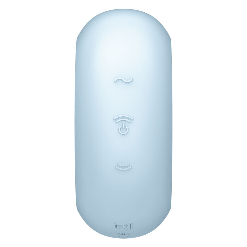 Satisfyer Pro To Go 3 Estimulador Y Vibrador Doble - Azul