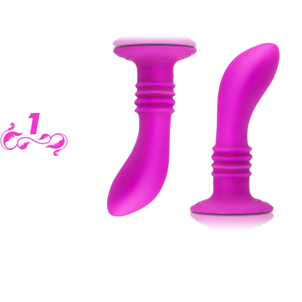 Pretty Love Plug Anal Vibrador Color Púrpura