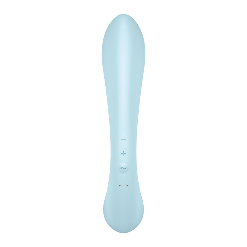 Satisfyer - Triple Oh Vibrador Híbrido Azul