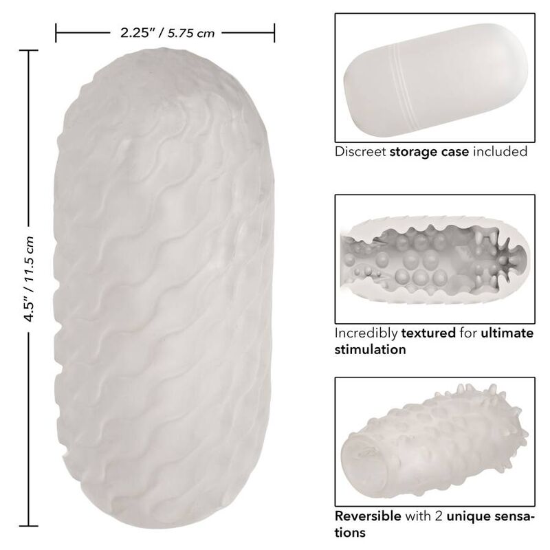 Calexotics - Reversible Nubby Stroker