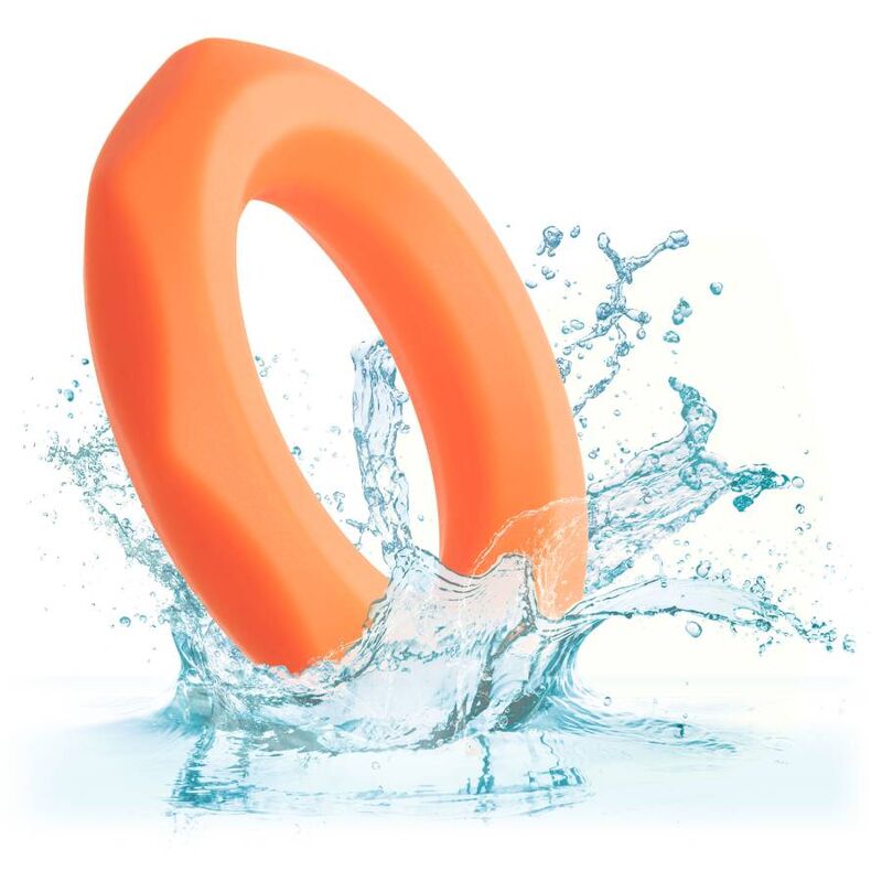 Funda Para El Pene California Exotics Alpha Sexagon Ring Naranja