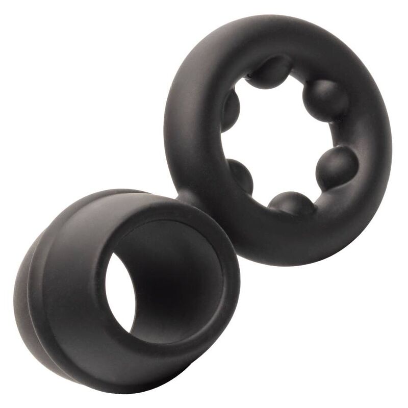 Funda Para El Pene California Exotics Alpha Dual Magnum Ring Negro