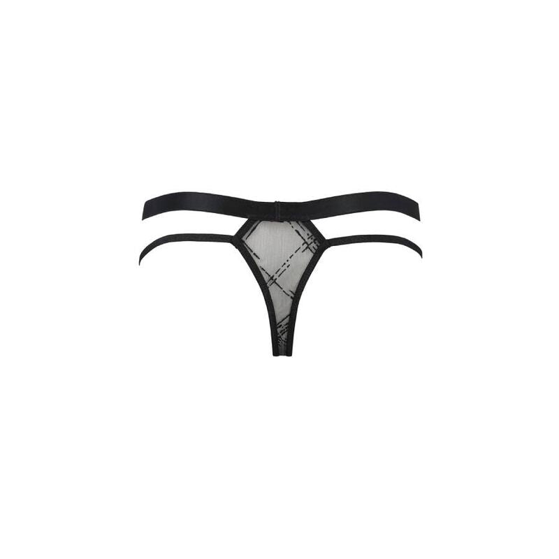 Passion - 029 Tanga Collin Negro L/Xl