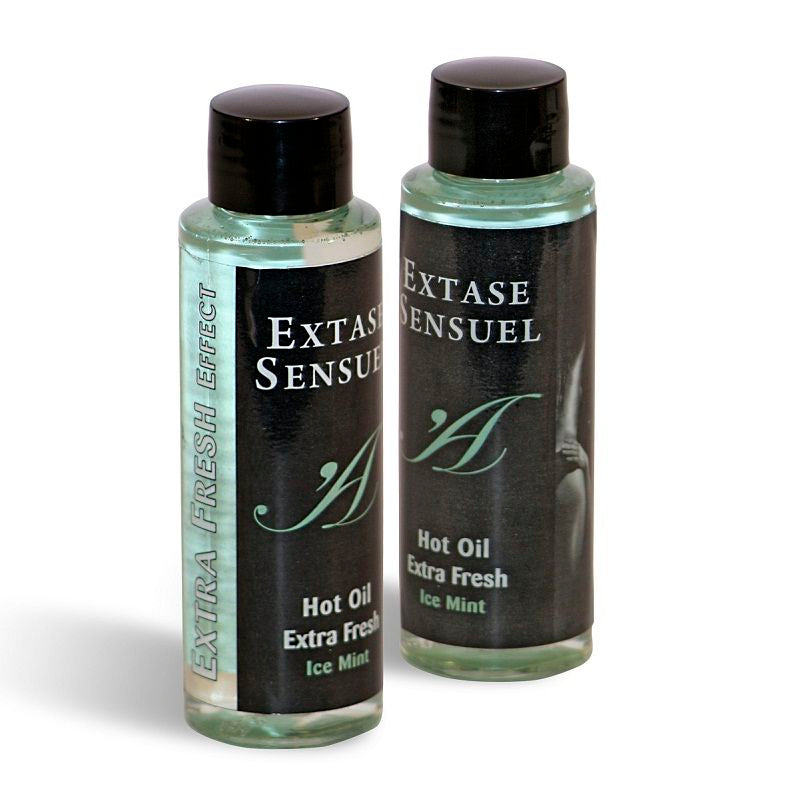 Extase Sensual - Aceite Masaje Efecto Extra Fresh Hielo 100 Ml