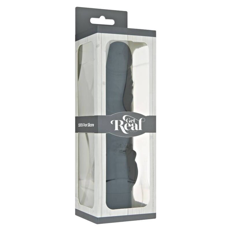 Get Real - Classic Stim Vibrador Negro