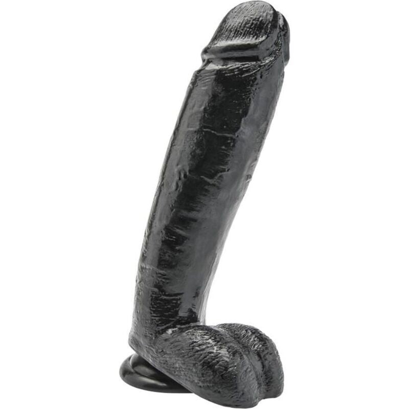 Pene 25,5cm Con Testiculos Negro