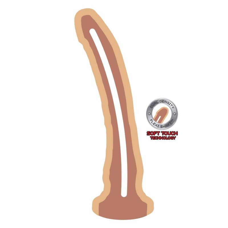 Dual Density Pene Realístico 23,5cm