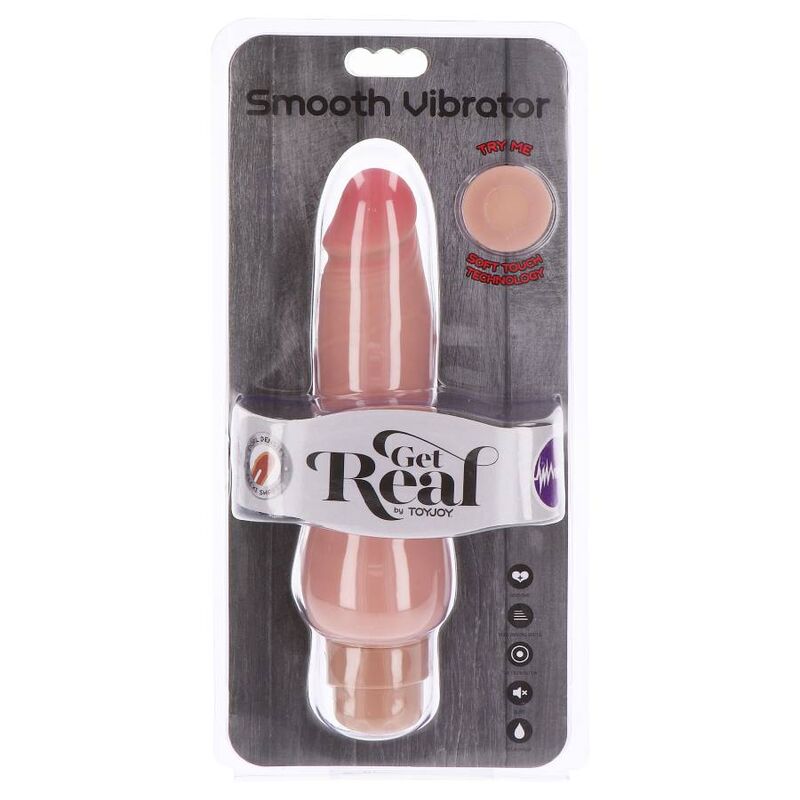 Get Real - Dual Density Smooth Vibrador Natural