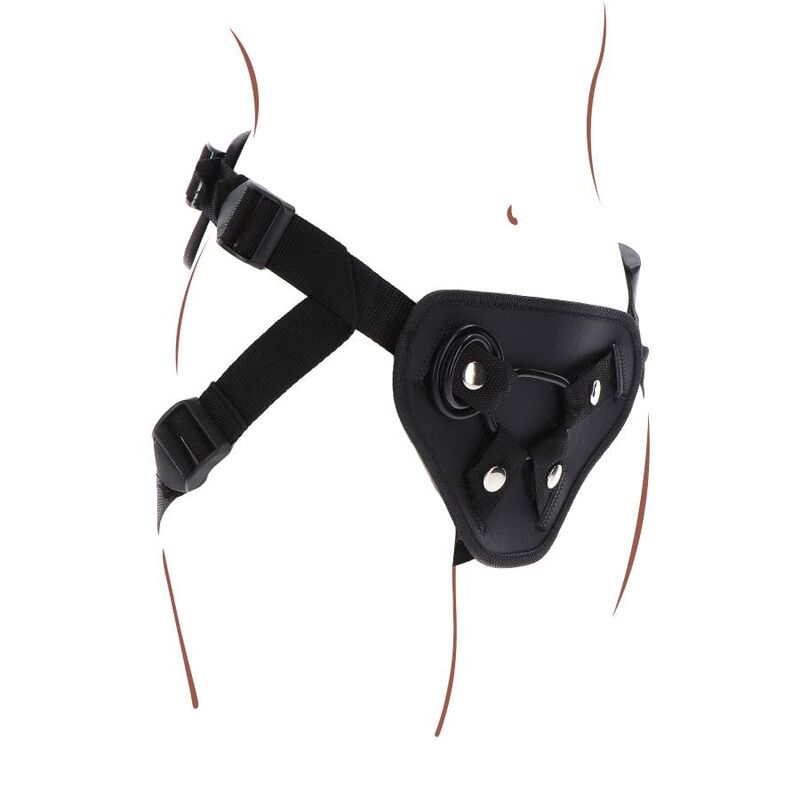 Get Real - Strap-On Deluxe Harnes Negro
