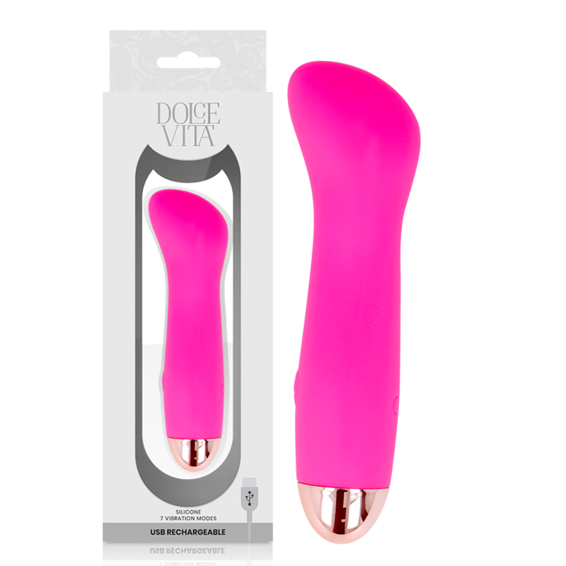 Dolce Vita Vibrador Recargable One Rosa 10 Velocidades