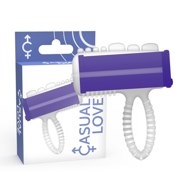 Casual Love - Ring Vibrador Lengua Lila