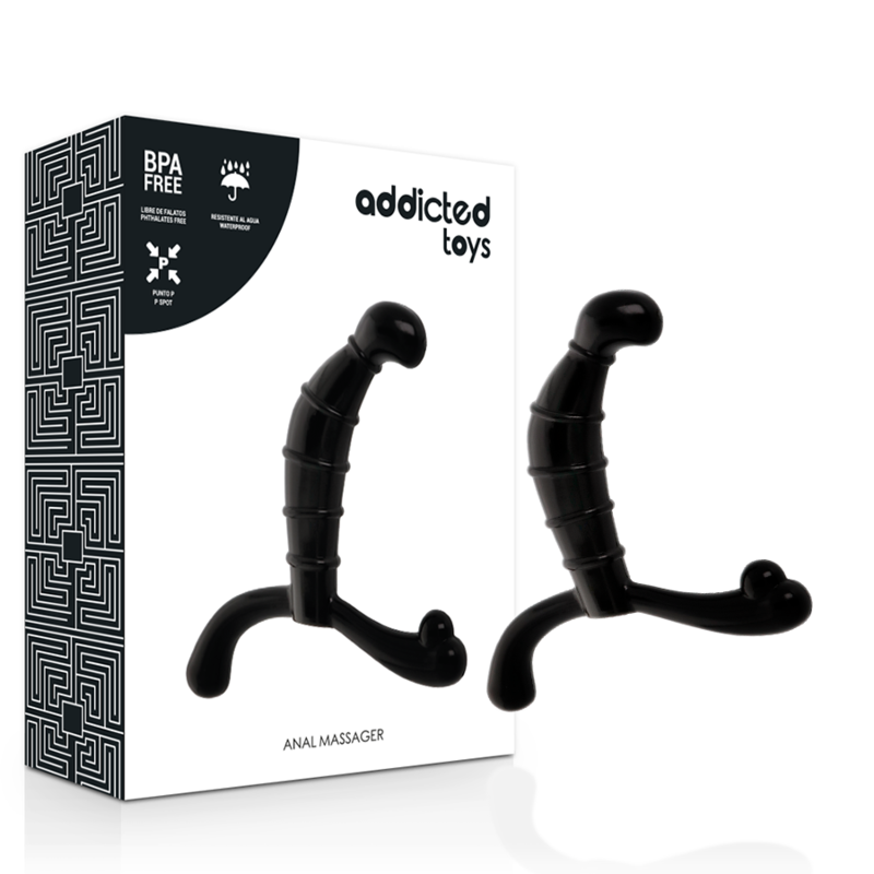 Addicted Toys - Prostate Anal Pleasure Negro