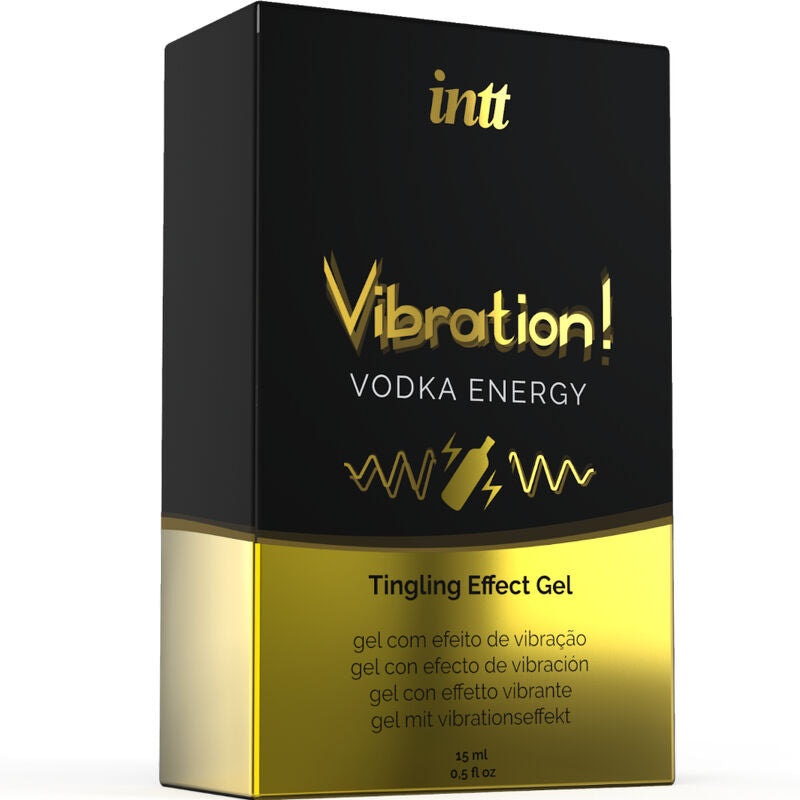 Intt - Potente Estimulante Íntimo Gel Vibrador Liquido Vodka 15ml
