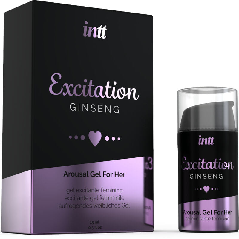 Intt Lubricants - Gel Estimulante Y Excitante Íntimo Calor Activador Deseo Sexual