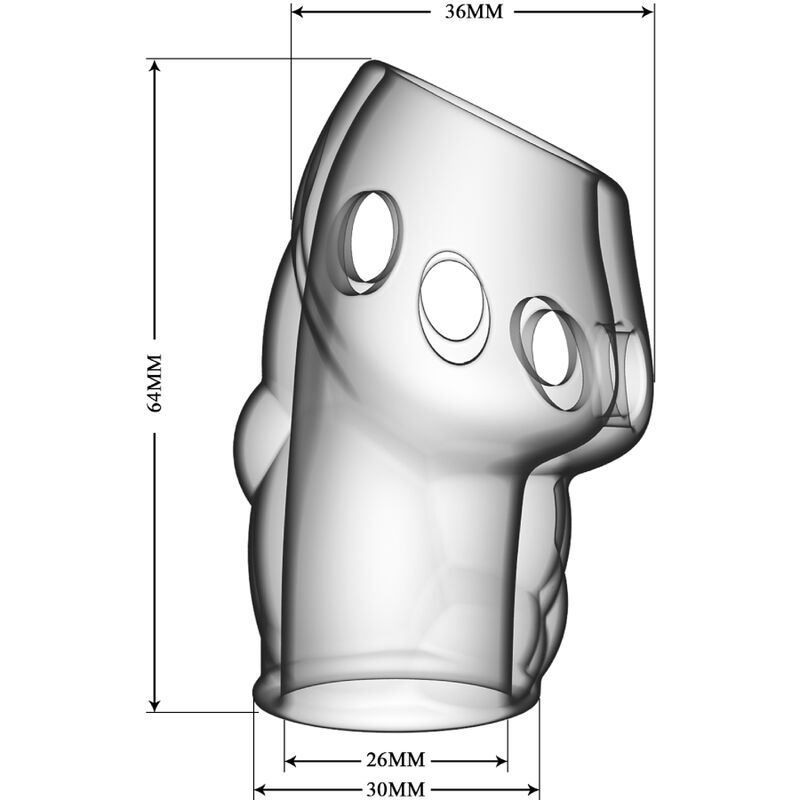 Pretty Love - Oscar Engrosador Pene Transparente