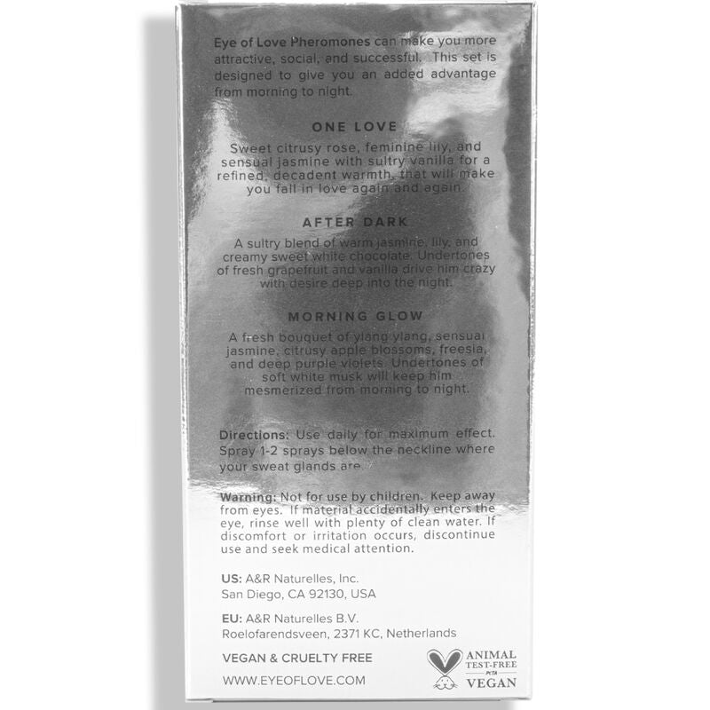 Set 3 Perfume Con Feromonas Attract Him