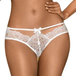Penthouse Adore Me Panties Blanco S/M