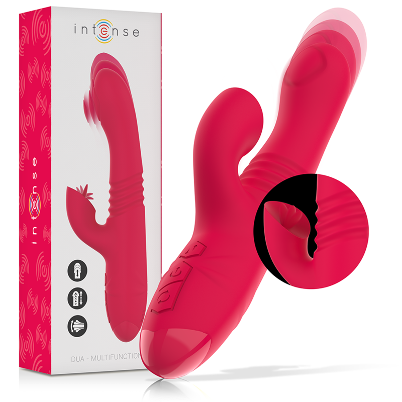 Velvet Vibrador Con Thrusting Y Pulsación