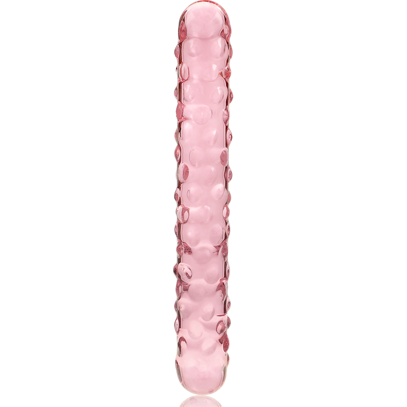 Dildo Cristal  Nebula Series By Ibiza - Modelo 15 Borosilicato 18.5 X 3 Cm Rosa