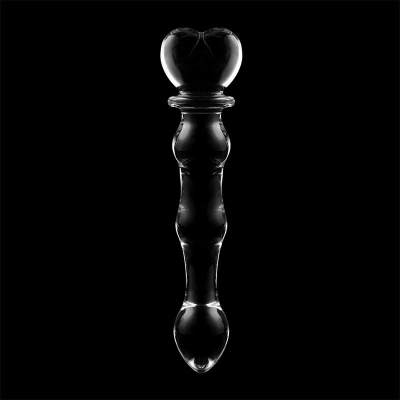Dildo  Nebula Series By Ibiza Modelo 21 Cristal Borosilicato 20.5 X 3.5 Cm Transparente
