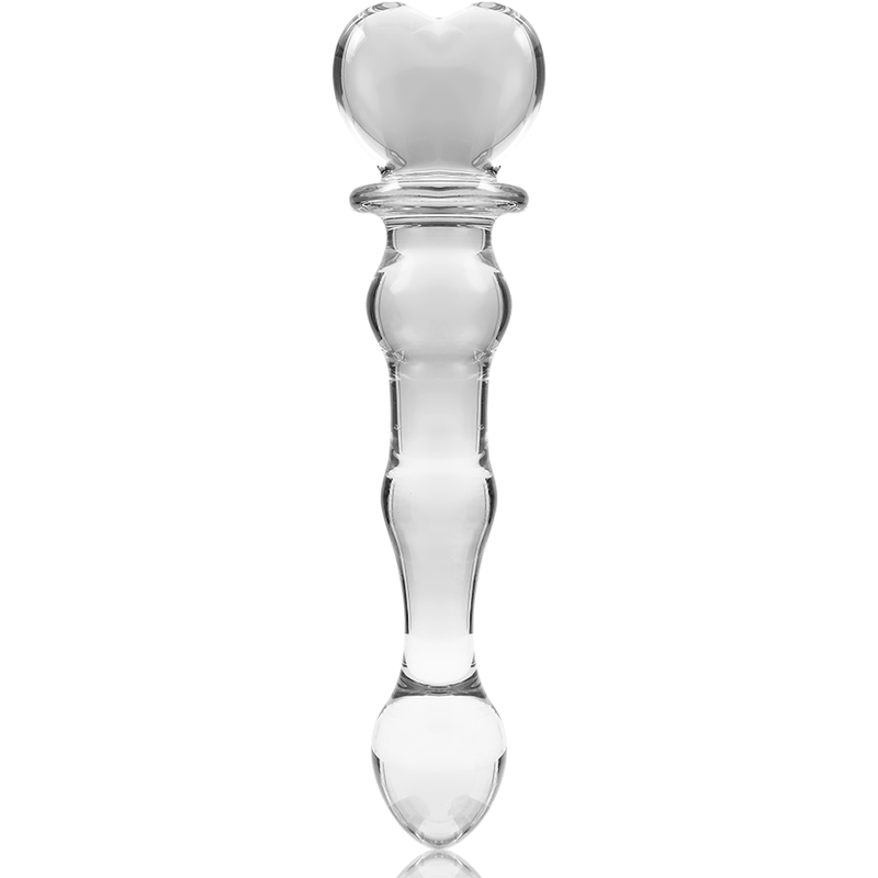 Dildo  Nebula Series By Ibiza Modelo 21 Cristal Borosilicato 20.5 X 3.5 Cm Transparente