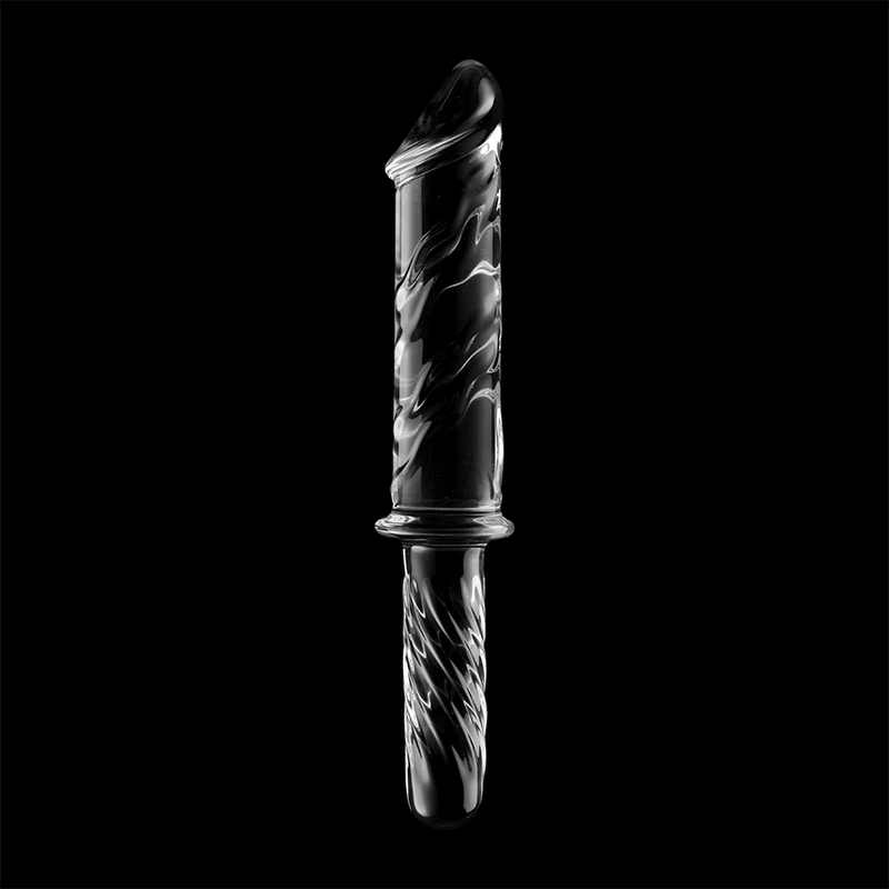 Dildo  Nebula Series By Ibiza Modelo 24 Cristal Borosilicato 28.5 X 5 Cm Transparente