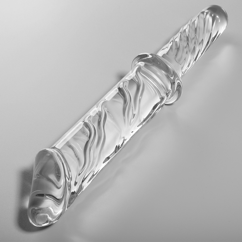 Dildo  Nebula Series By Ibiza Modelo 24 Cristal Borosilicato 28.5 X 5 Cm Transparente