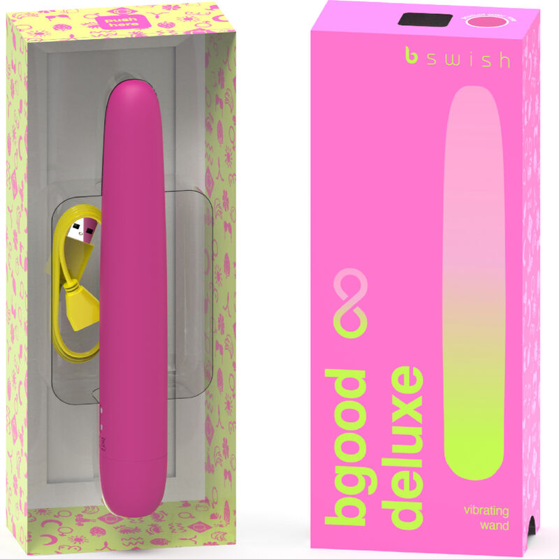 B Swish - Bgood Infinite Deluxe Vibrador Recargable Silicona Rosa