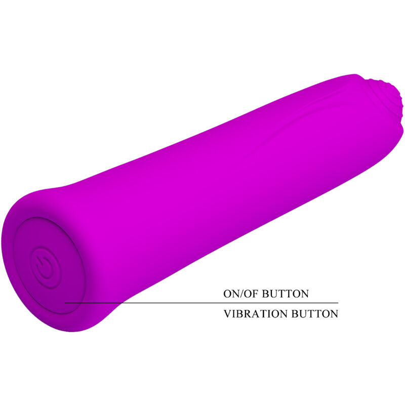 Pretty Love  Curtis Mini Vibrador Super Power 12 Vibraciones Silicona Violeta