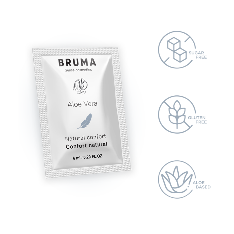 Bruma - Gel Deslizante Con Aloe Vera Confort Natural 6 Ml