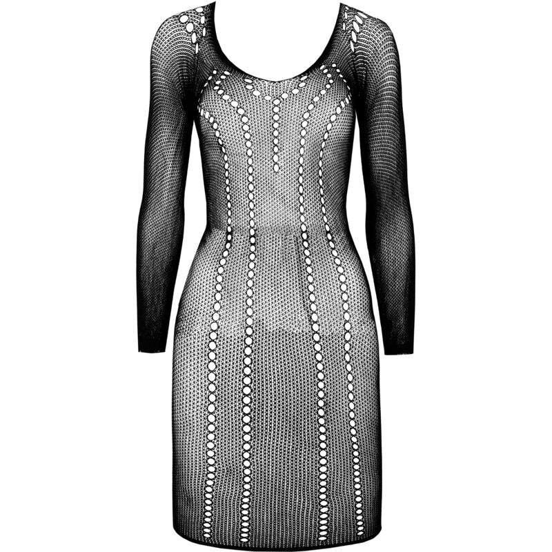 Passion - Bs101 Bodystocking Negro Talla Unica