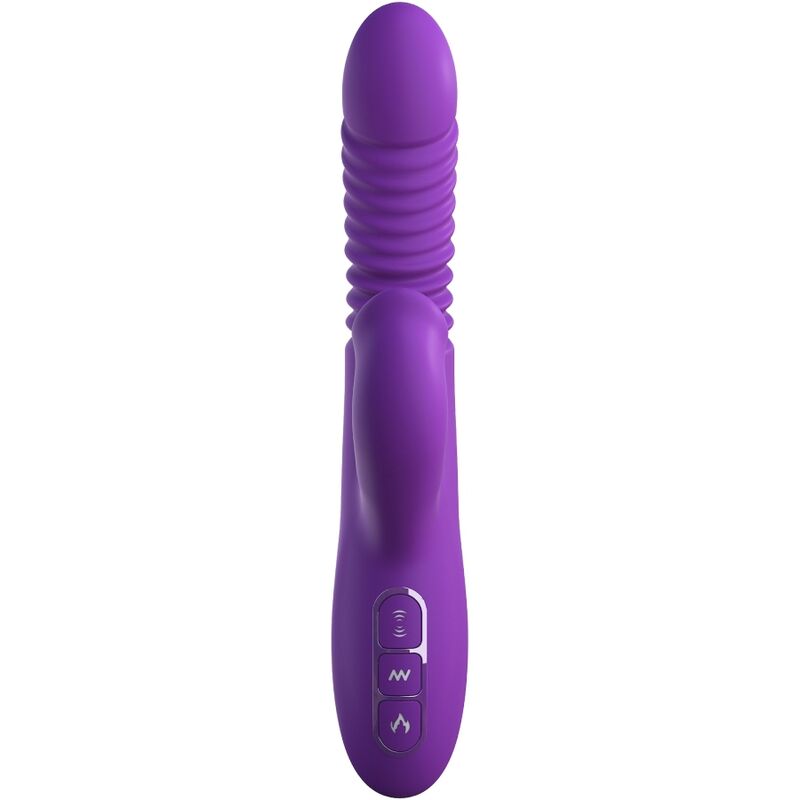 Fantasy For Her - Estimulador Clitoris Con Funcion Calor Oscilacion Y Vibracion Violeta