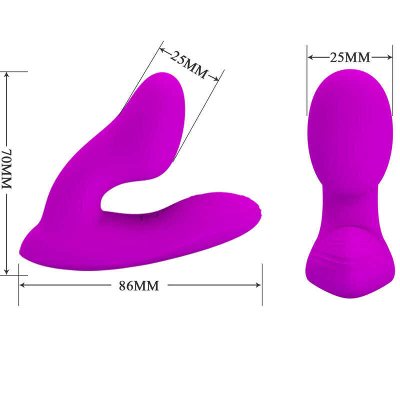 Pretty Love  Melvin Masajeador Clitoris Con Control Remoto