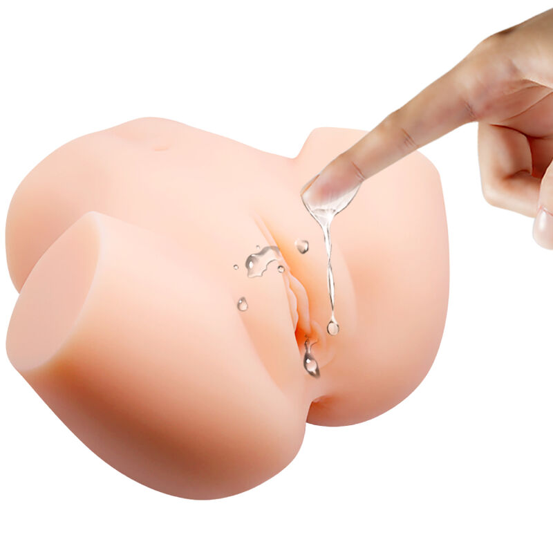 Masturbador Crazy Bull  Vagina Y Ano Realisticos Doble Vibracion