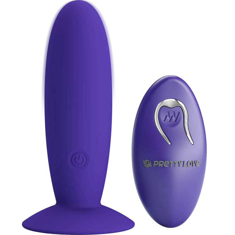 Pretty Love  Youth Plug Anal Vibrador Control Remoto Violeta