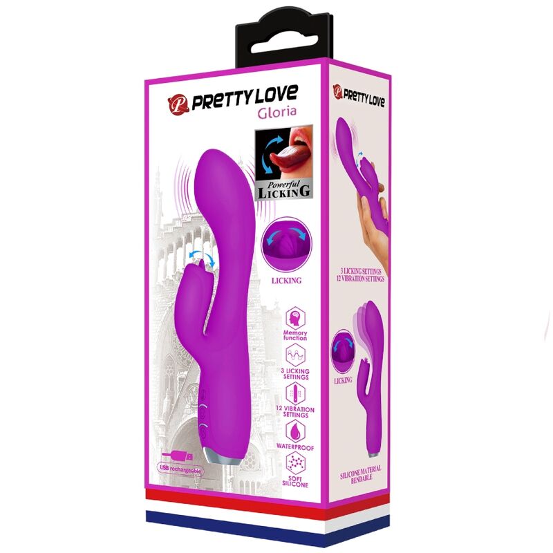 Vibrador  Doreen Con Lengua Usb