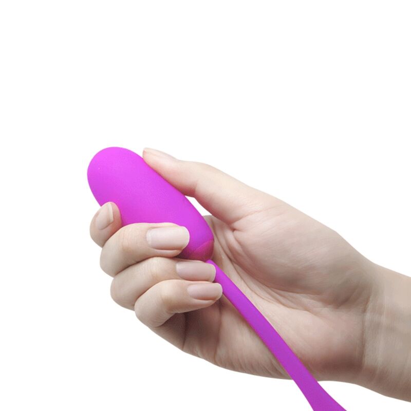 Pretty Love - Julius Huevo Vibrador Impermeble & Recargable Morado