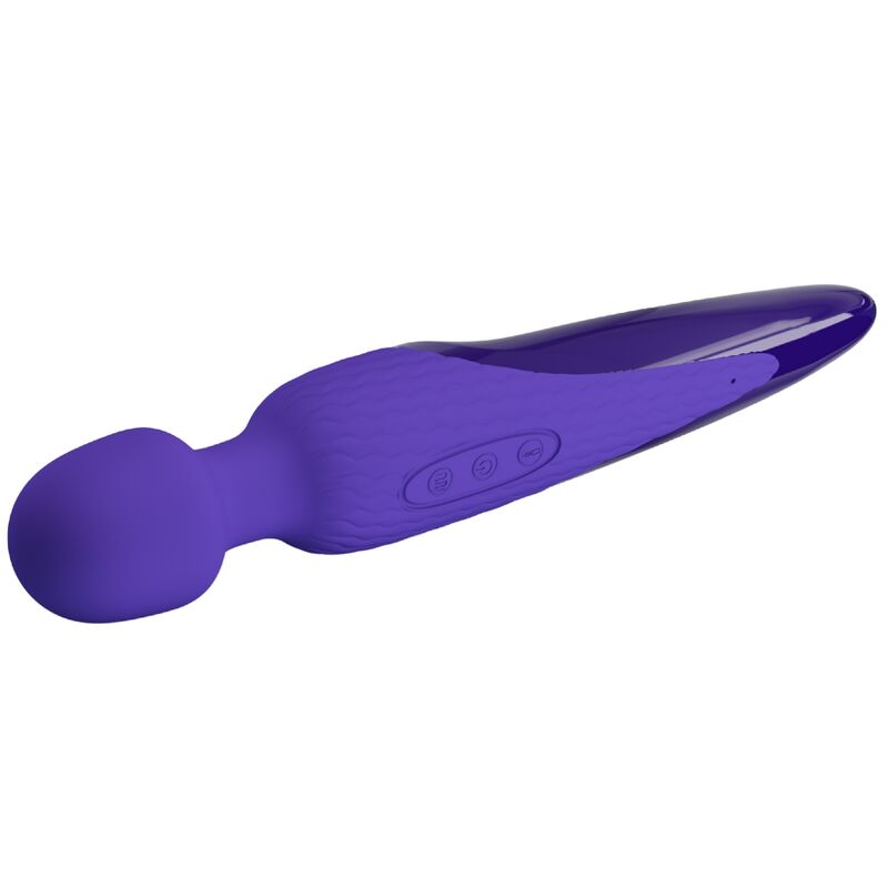 Pretty Love  Antony Youth Vibrador Wand Efecto Calor Violeta