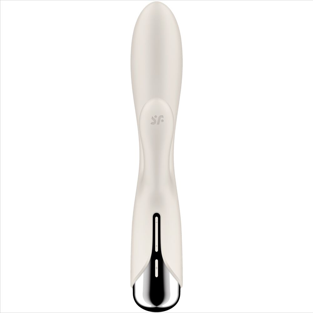 Vibrador Satisfyer  Spinning Rabbit 1 Estimulacion Clitoris Y Punto G Beige