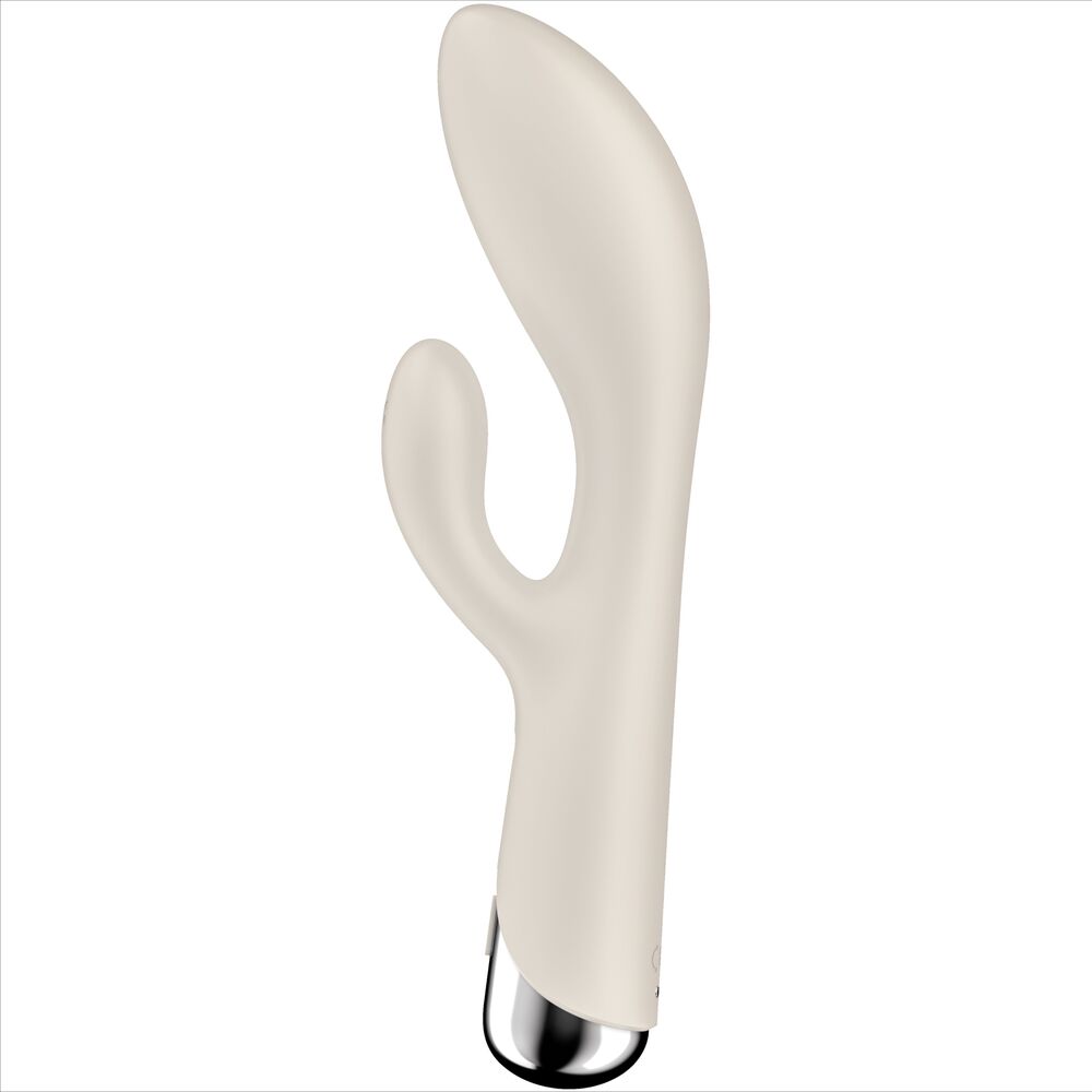 Vibrador Satisfyer  Spinning Rabbit 1 Estimulacion Clitoris Y Punto G Beige
