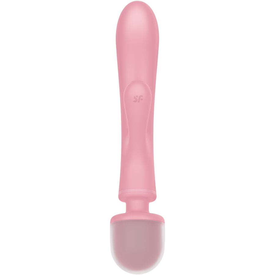 Masajeador Vibrador Satisfyer  Triple Lover  Rabbit Rosa