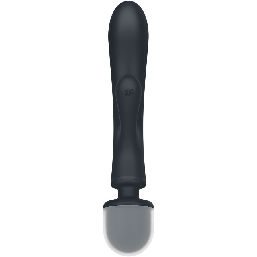 Masajeador Vibrador Satisfyer  Triple Lover  Rabbit Gris