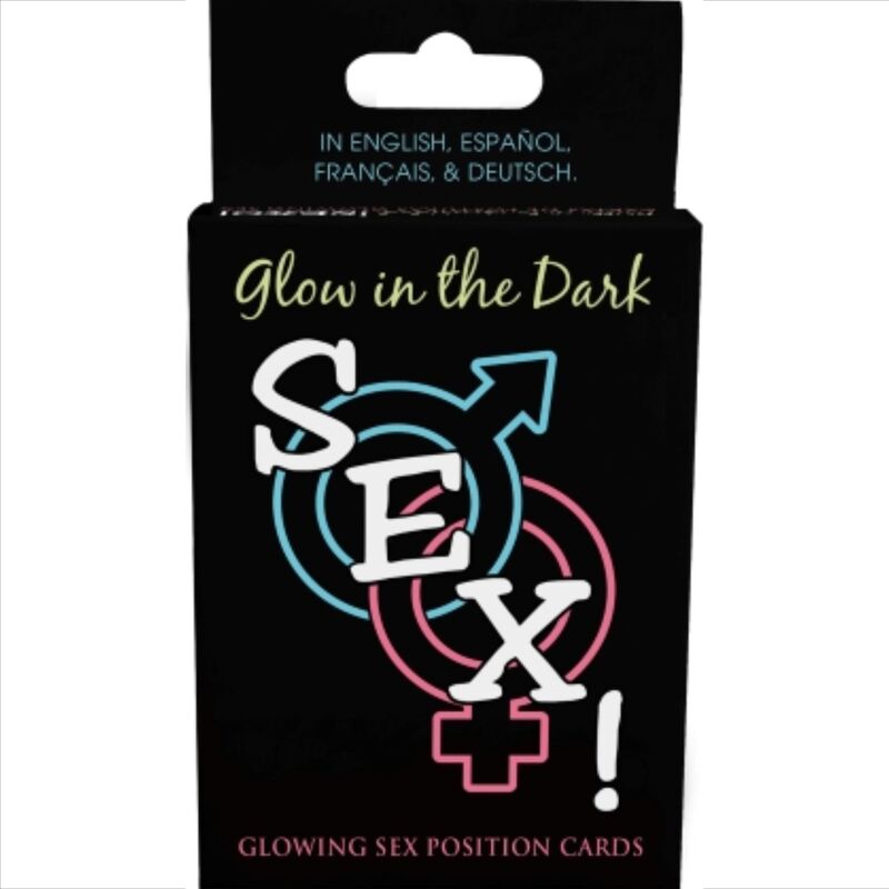 Juego De Cartas Glow In The Dark Sex! Cards Brillan En La Oscuridad