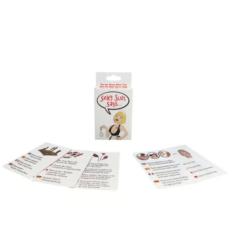 Juego De Cartas Sexy Slut Says...