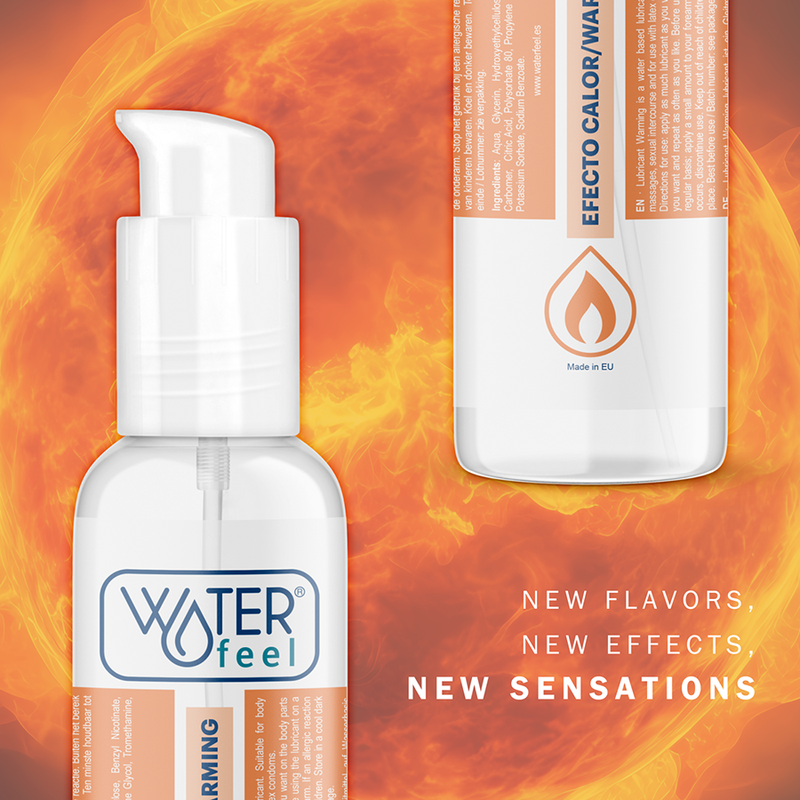 Waterfeel - Lubricante Efecto Calor 150 Ml