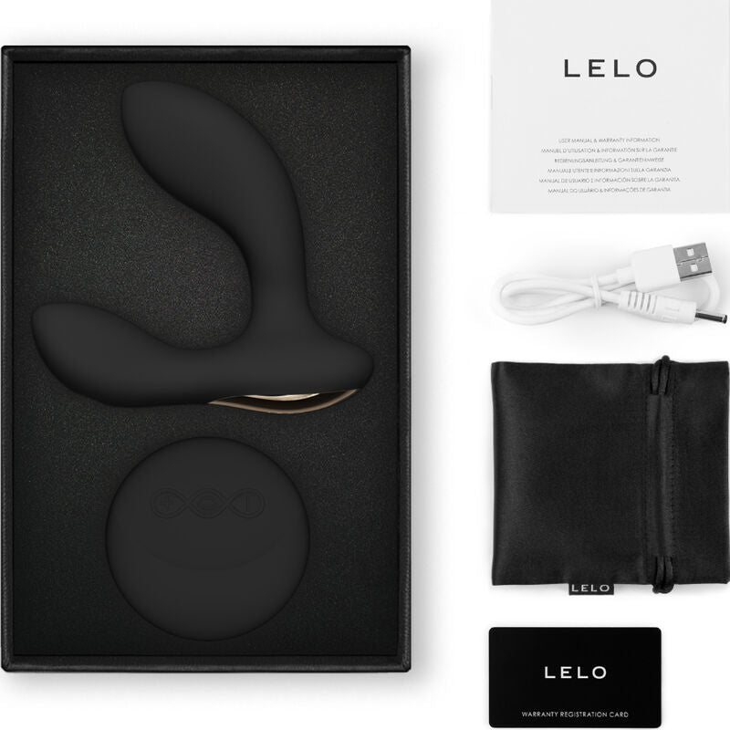 Lelo - Hugo 2 Masajeador De Prostata Control Remoto Negro