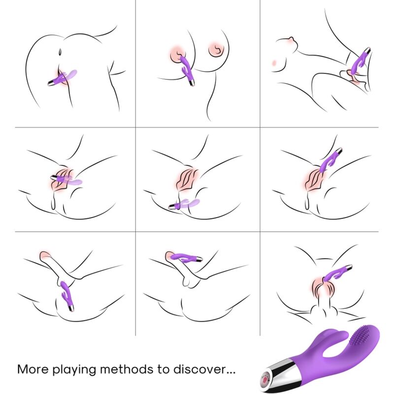 Armony - Vibrador Rabbit Violeta