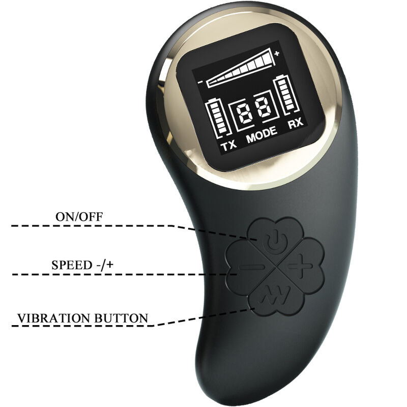 Vibrador  Pretty Love  Nathan Doble Placer Control Remoto