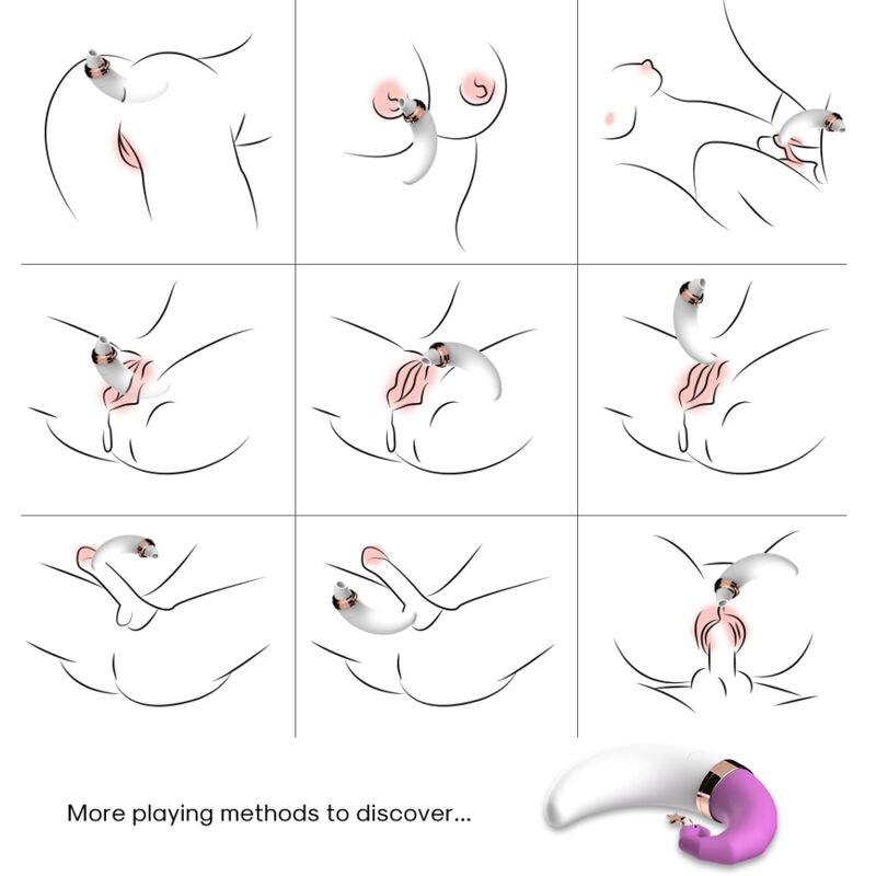 Armony - Sweetmoon Succionador Clitoris & Punto G Rosa